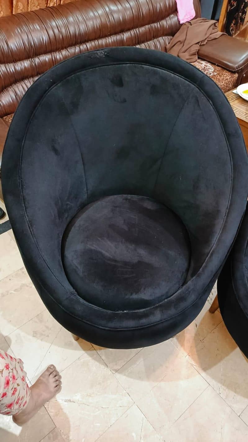 Black Sofa Set 6