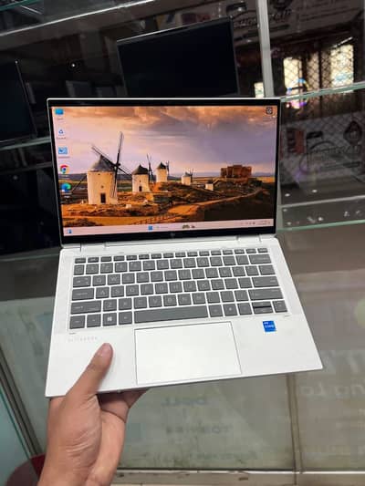 Hp X360 G8 i5-11th Gen 16GB RAM 256GB SSD BackLite Keyboard Metal Body