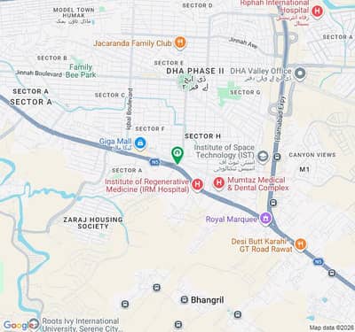 07 Marla on G. T Road commercial plot, for sale in Dha Phase 2, Islamabad.