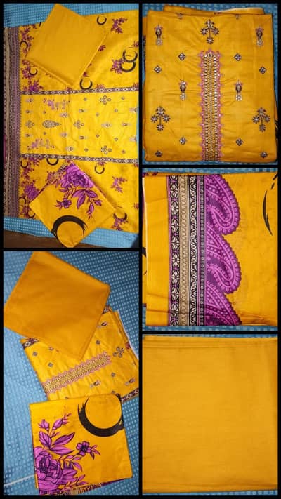 Al Karam Kasturi Printed Lawn unstitched 3-piece suits.