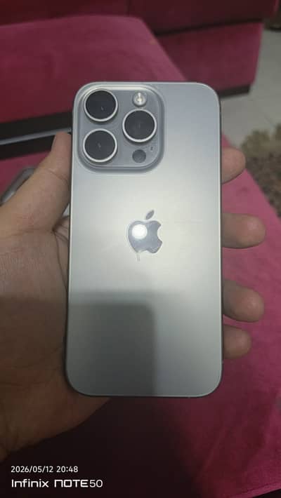 iPhone 15pro 128GB dual Titanium