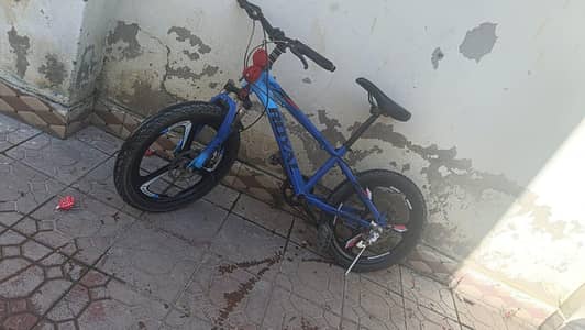 Royal Sport Mountain Bike | Mag Wheels | Dual Disc Brakes | Blue Color