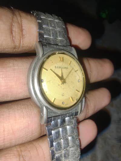 old and unique Samsung watch .