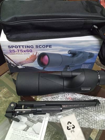25-75x60 Zoom Telescope: Powerful Optics for Long-Range Viewing