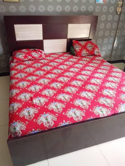 Excellent condition king bed size with dressing