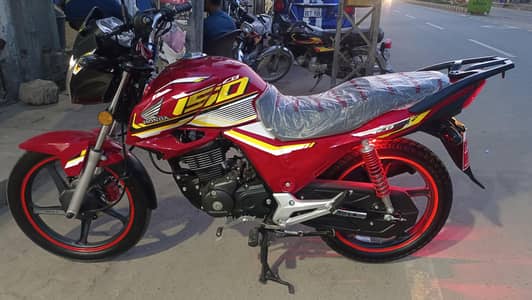 Honda cb 150f red