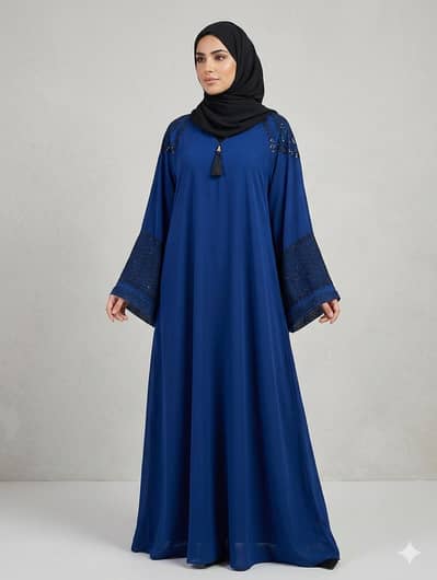 heavy embroidery Dubai Abayas