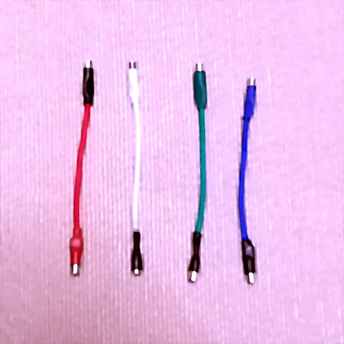 Turntable's Headshell Wires 1
