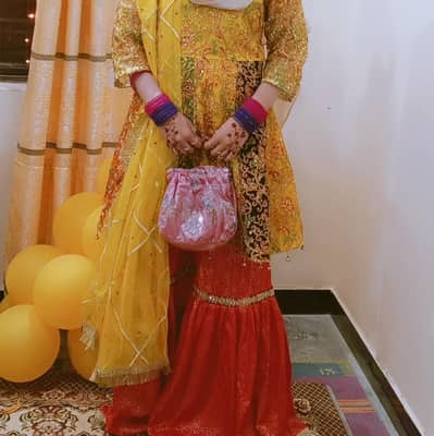 bridl mehndi dress for sale