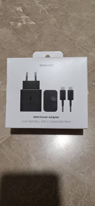 Samsung Original 45W Fast Charger Adapter – Brand New