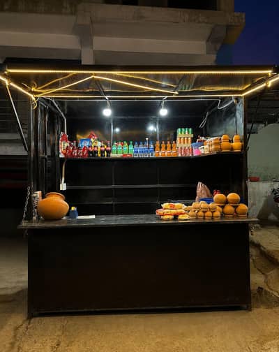 Food Cart Take away Setup