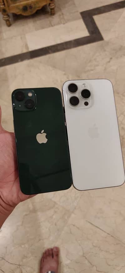 iPhone 15 pro max non PTA and iPhone  13 PTA