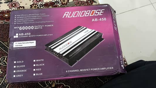 Car Amplifier 4 channel