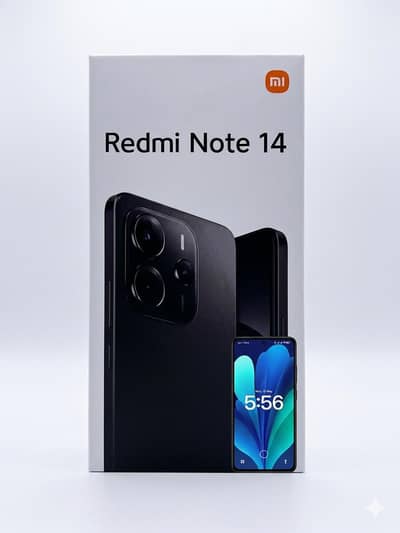 Redmi not 14 ( 8/256 ) Box & Full Accessories Ka Sath
