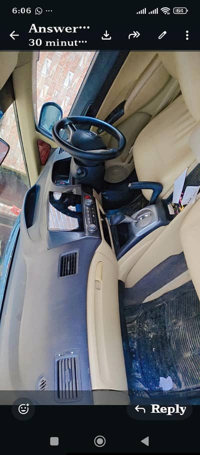 Honda civic Reborn 2010 for urgent sale  0300/686/1335