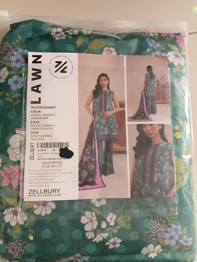 3 piece suit ha loan dupatta trowser