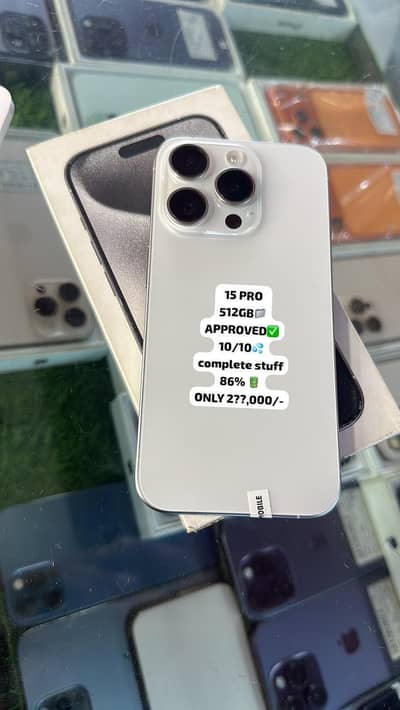 15 pro 512gb pta