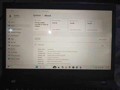 Lenovo Think pad 8/256