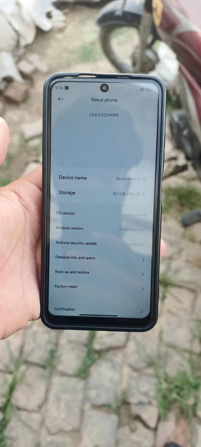 6/128 Redmi Note 11 with Box