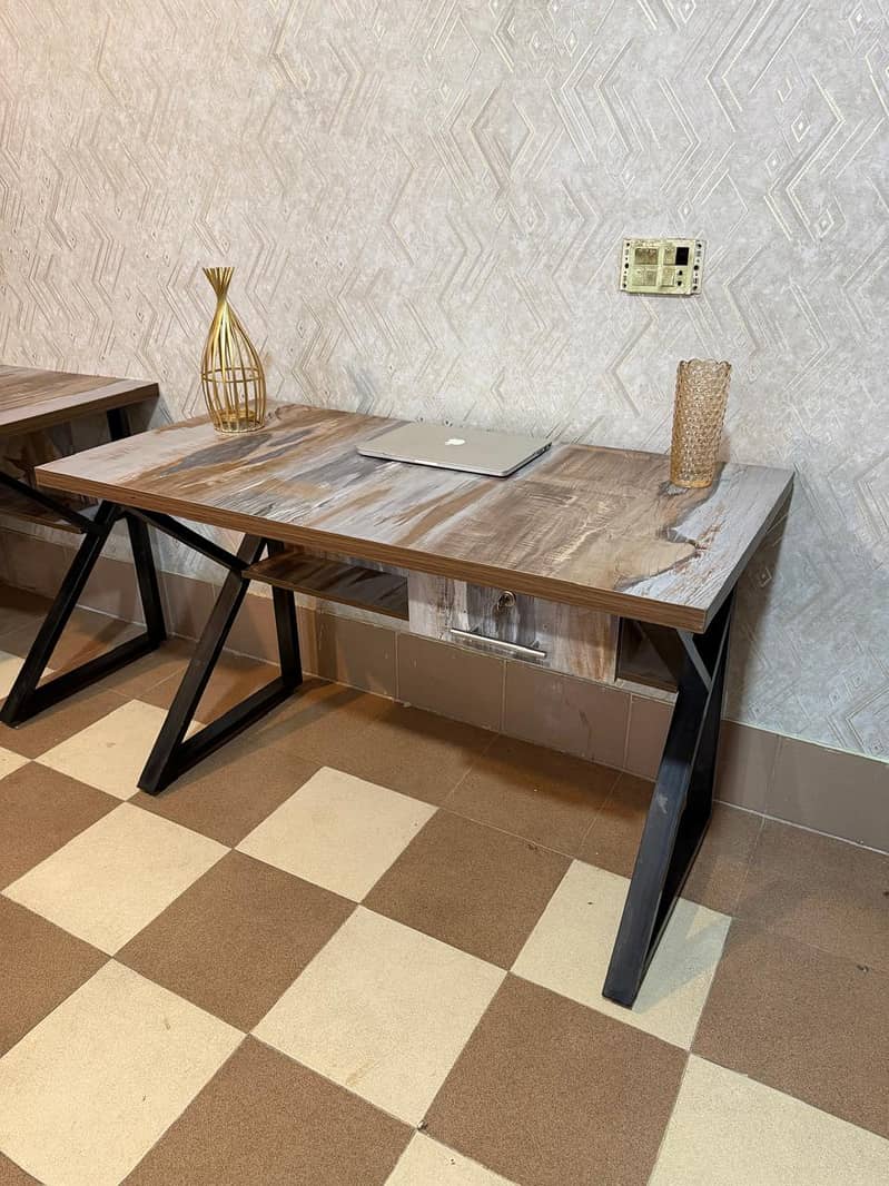 Office table -Study table- Laptop table- K shape table- Computer table 17