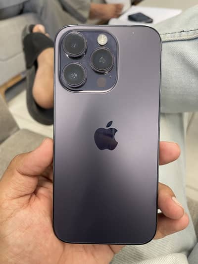 14 pro 256gb hk  deep purple