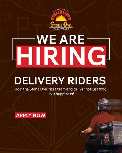 Delivery Rider's Required