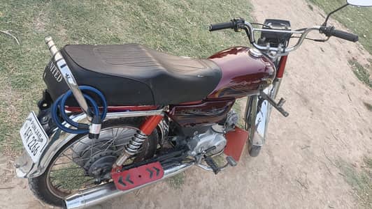 United 70cc bike