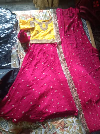 Mehndi bridal lehenga shirt