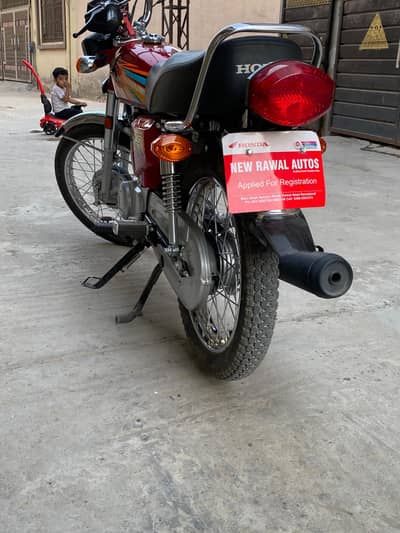 Honda CG 125 2026 Applied For No. nhi Laga