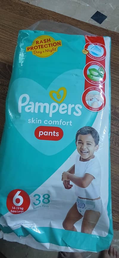 pampers size 6