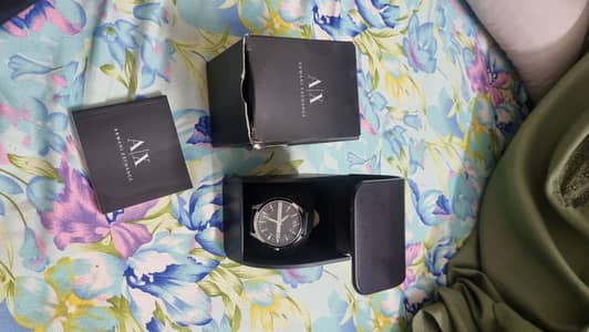 Armani exchange watch brand new with box and papers