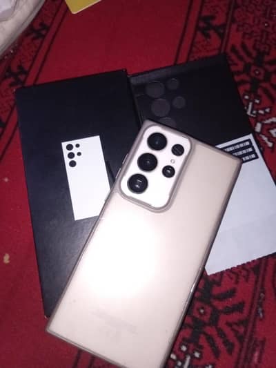 Samsung galaxy s23 ultra 12/512 GB 10by10 Condition non Pta With Box. .