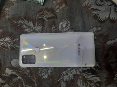 Samsung A21 pta approved  panel change back damaged