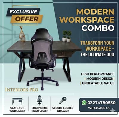 Office table -Study table- Laptop table- K shape table- Computer table