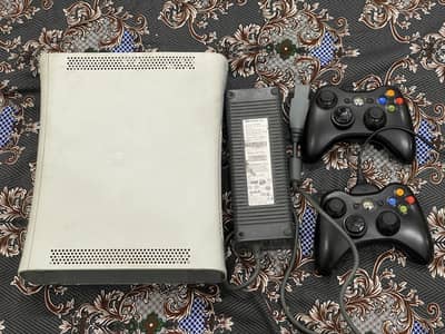 Xbox 360 with 2 wireless controllers