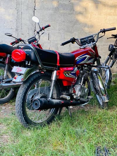 honda 125 all punjab number