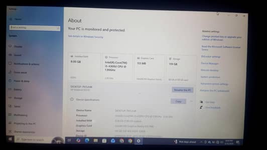 Hp Laptop i5 4 gen Neat condition for sale
