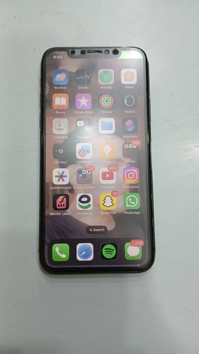 iphone X PTA approved 64gb