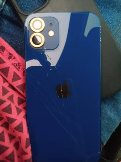 Iphone 12| 64 GB| back crack| all okay| urgwnt sell