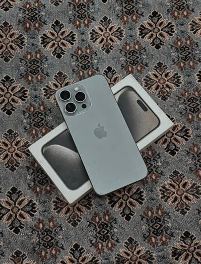 iPhone 15 Pro Max – 256GB (Natural Titanium) ZP/A Model