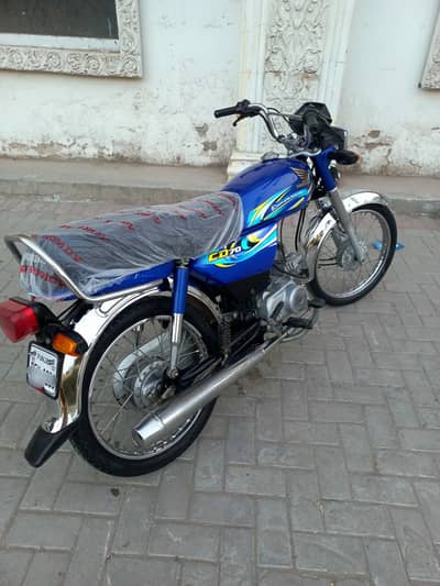 Honda CD70 2024 Blue [ 0333.3033927  ]