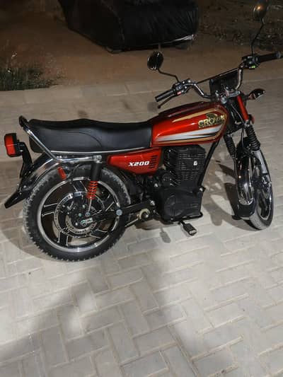 Crown X200 electric motorcycle