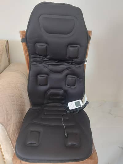 Electric Body Vibration Cushion back Massage Seat Mat With Heat