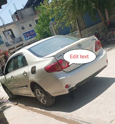 Toyota Corolla XLI 2010
