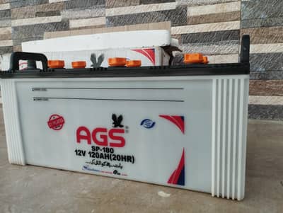 AGS battery 120Ah Used condition.