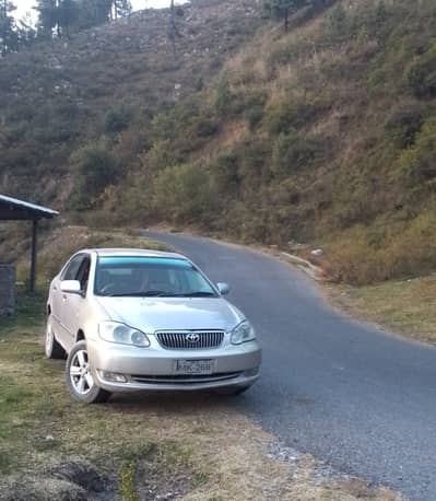 Car for Rent Toyota Corolla GLi 2007 available for rent in Abbottabad