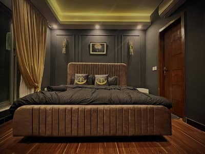 One bedroom apartment per day available Gulbug green Islamabad lukurya furnished apartment