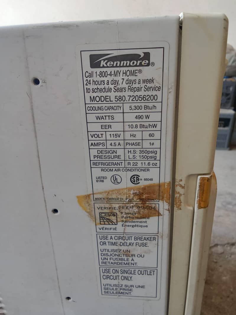 Ac. kenmore 1