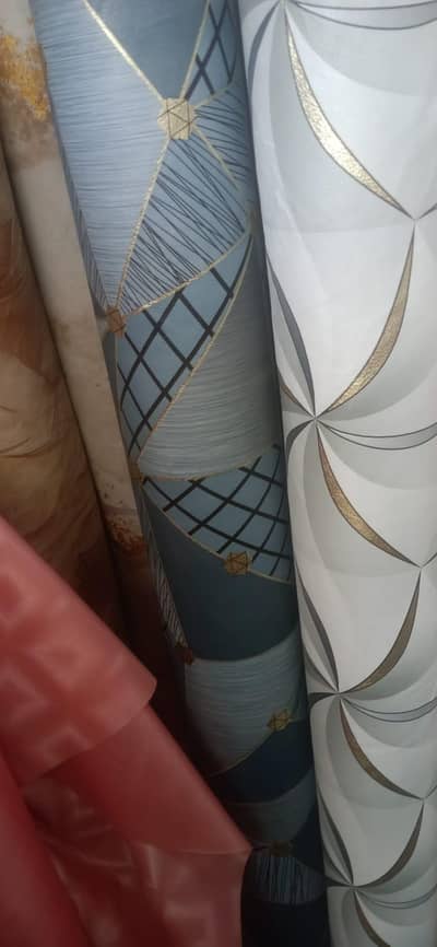 fabric wallpaper sheet available 03098562254