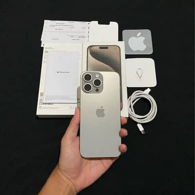 iphone 15 pro max official pta approved 512gb totally geniune